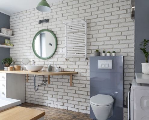 Salle de bain industrielle : le point