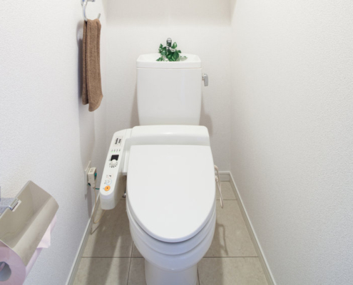 WC japonais blanc