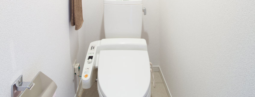 WC japonais blanc